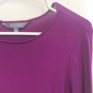 🟢Magenta Gored Swing Top